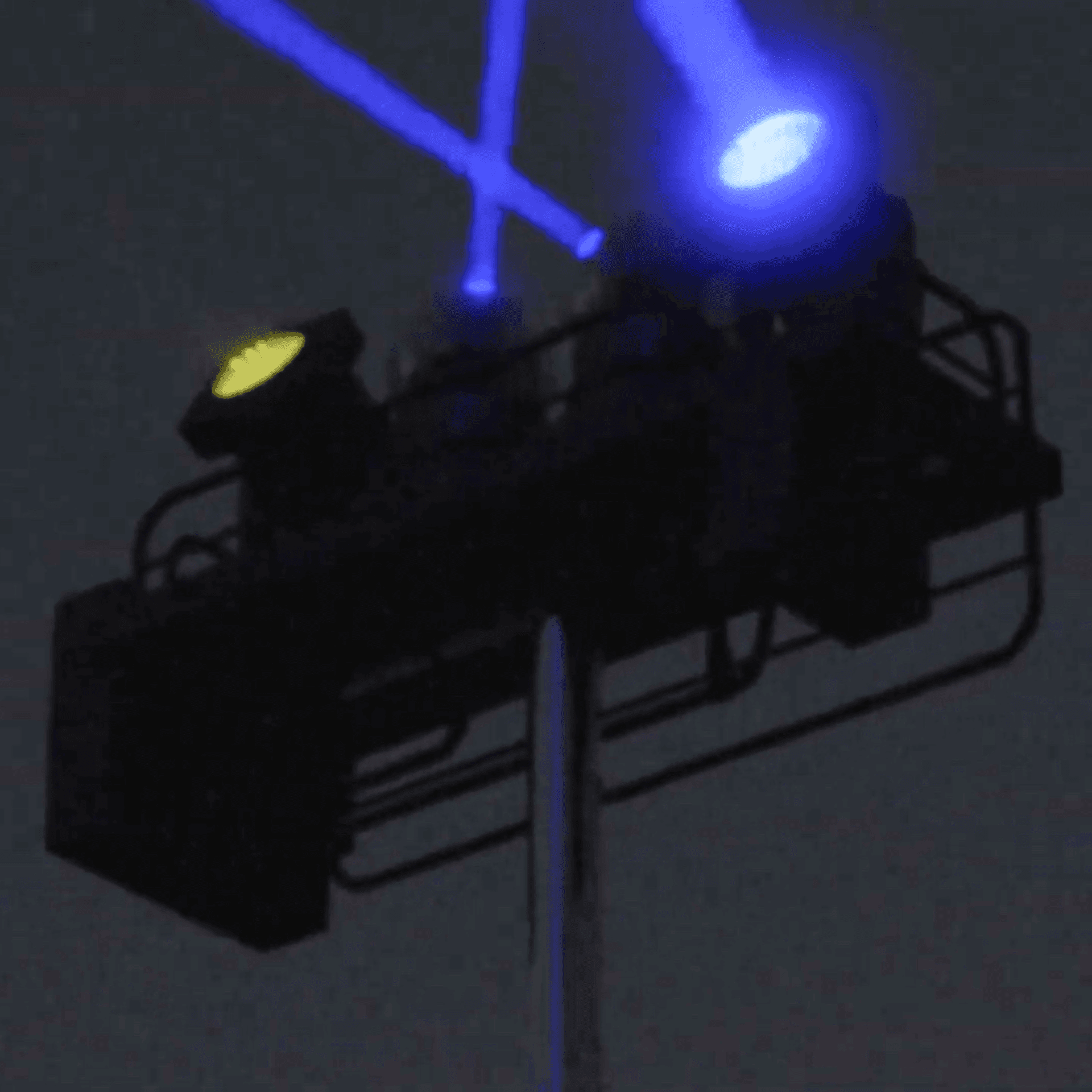 サーチライトの3Dモデル